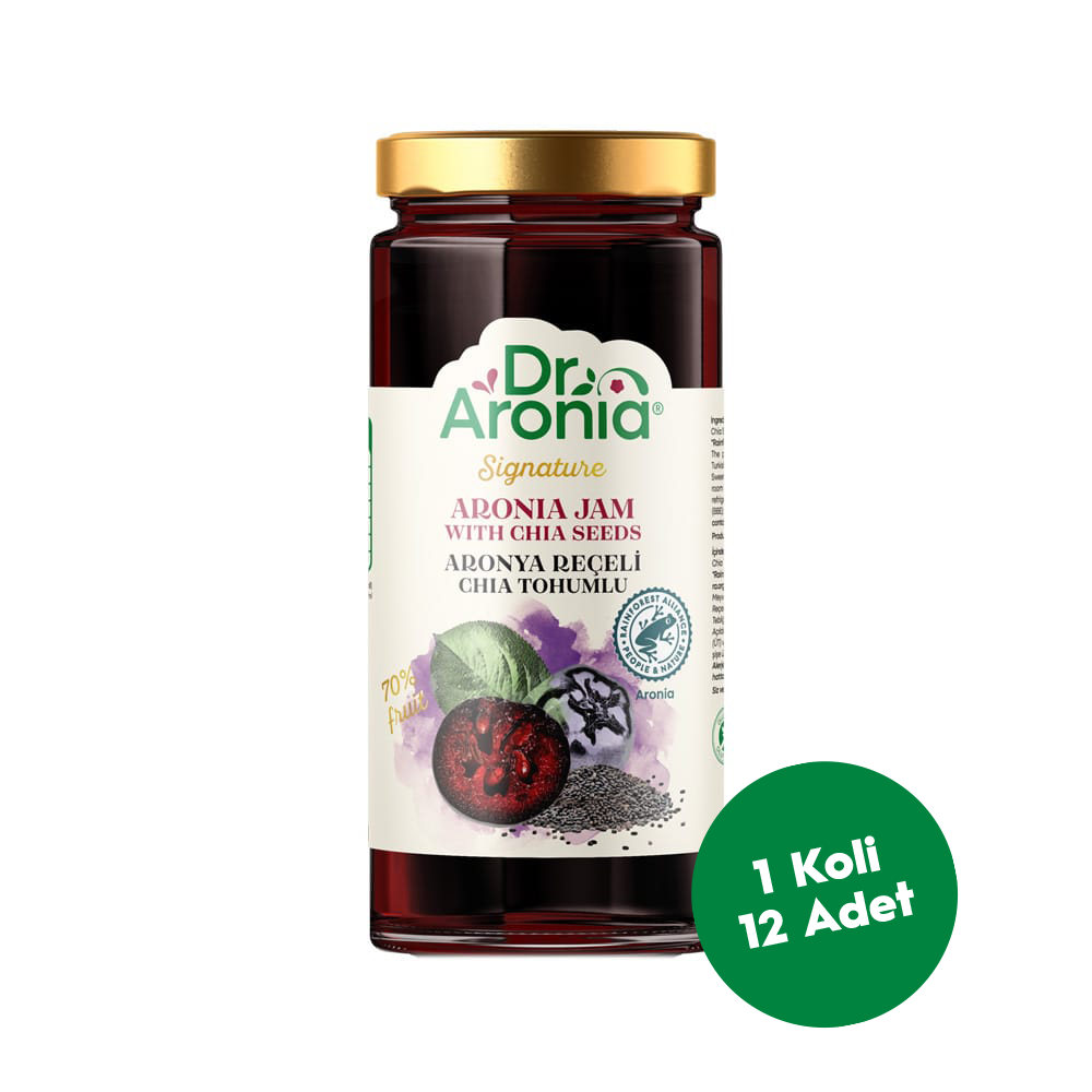 Chia Tohumlu Aronya Reçeli 290 gr